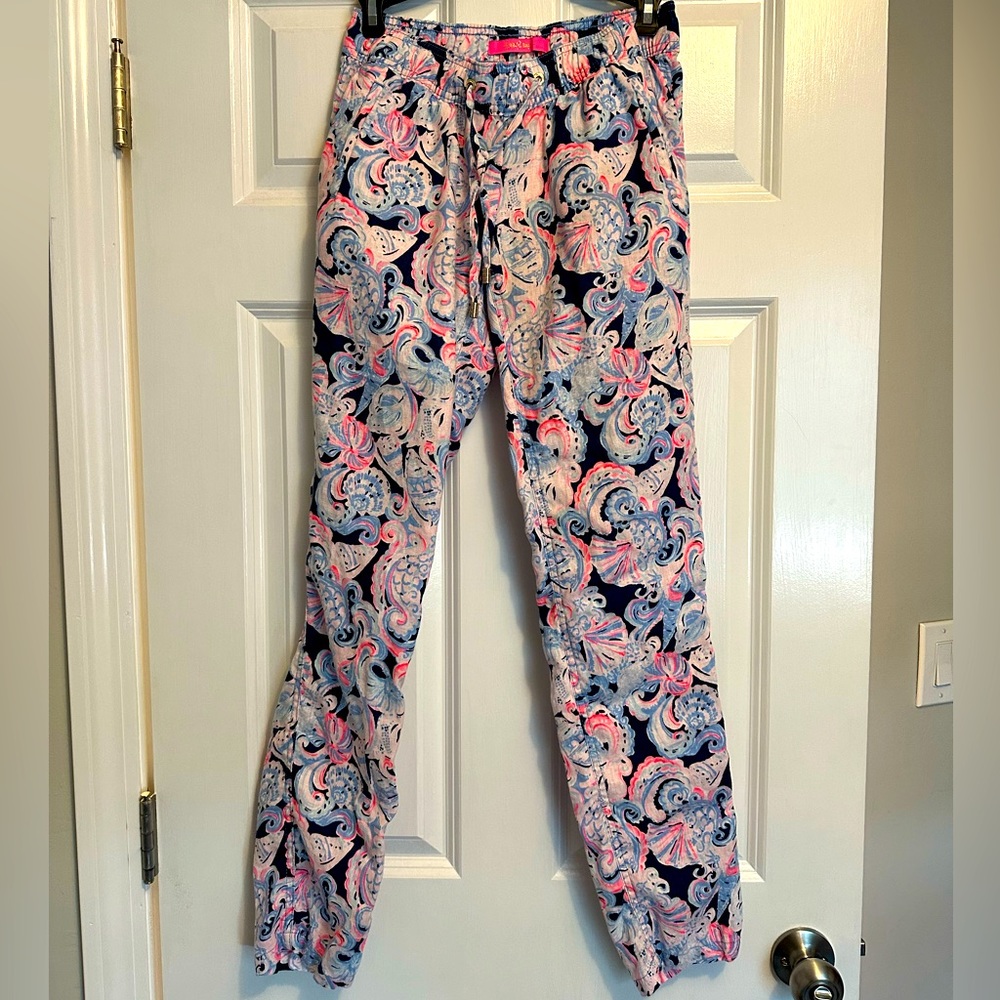 Lilly Pulitzer linen pants